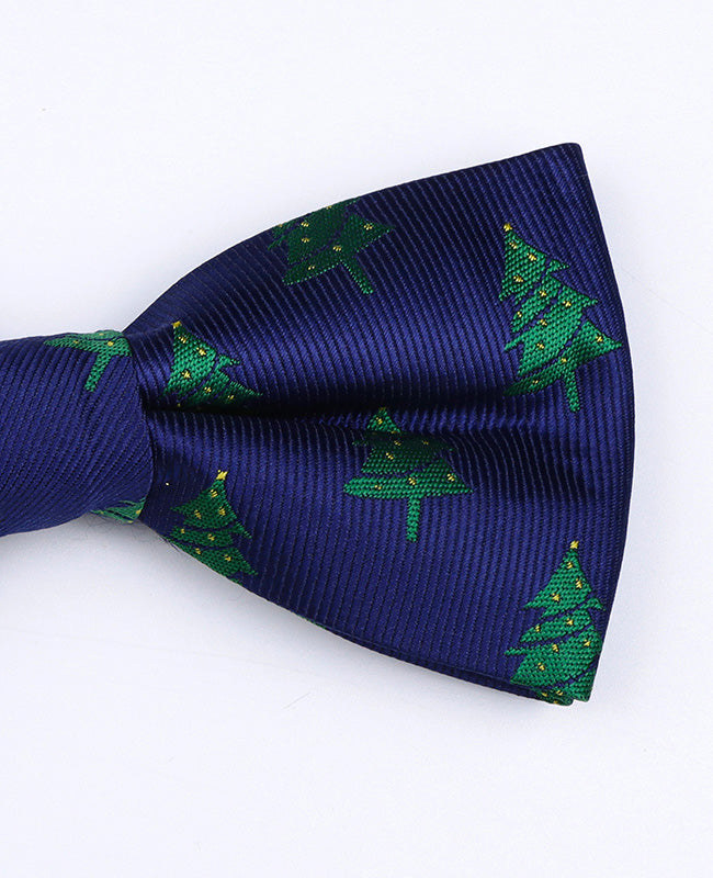 Muszka Świąteczna Niebieska nr 1 Mężczyzna w Poliester „Christmas"