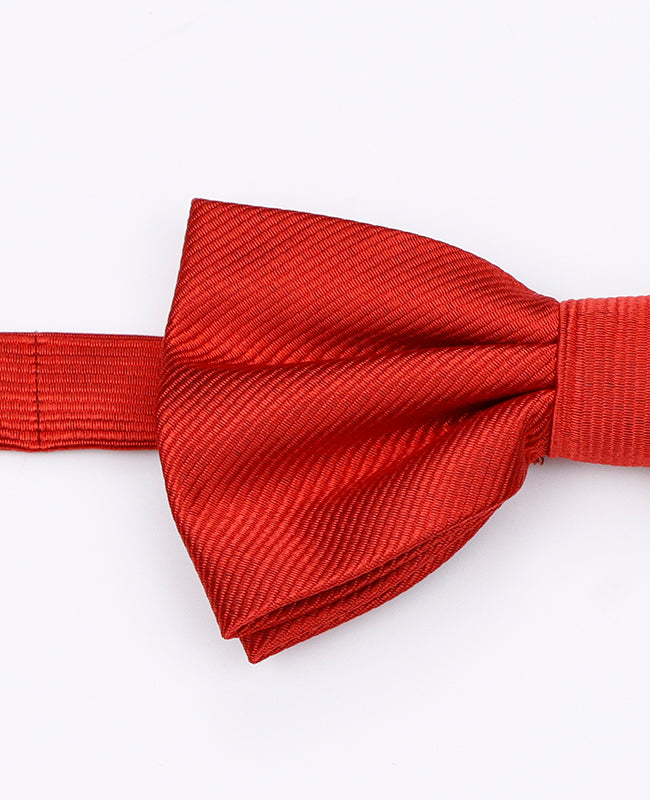 Noeud Papillon XL Rouge n°2 Homme en Polyester | Lucien - Unipap's