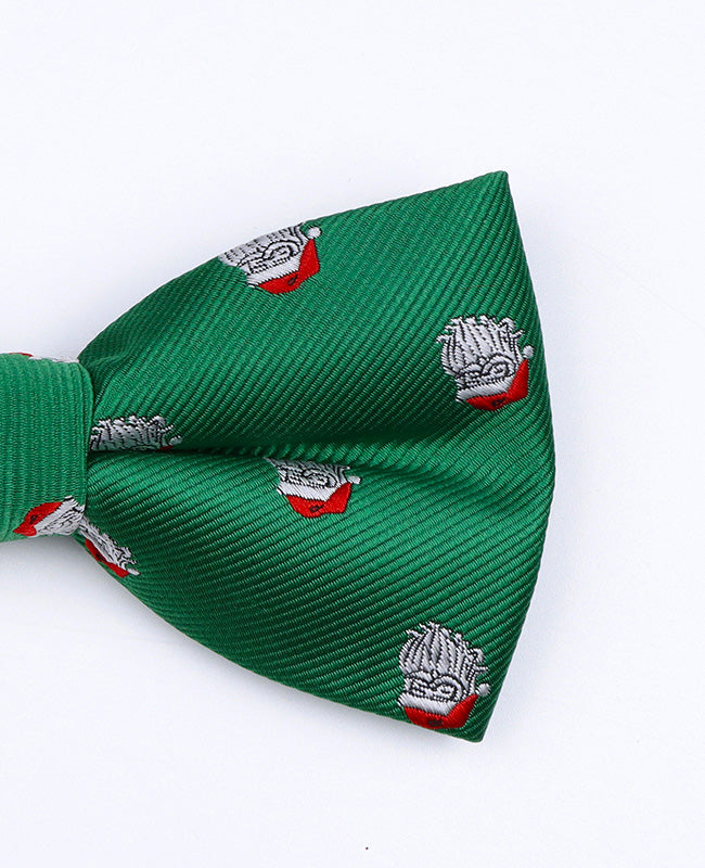 Muszka Świąteczna Zielona nr 1 Mężczyzna w Poliester „Christmas"