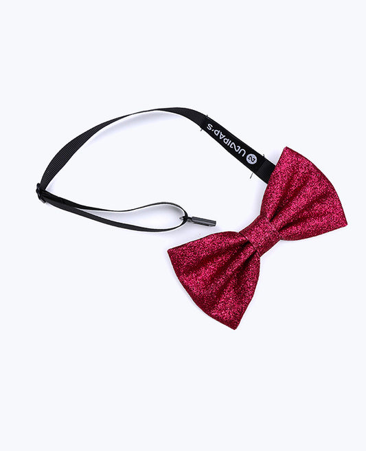 Noeud Papillon à Paillette Rouge n°1 Homme en Polyester «Olive»