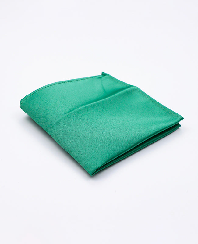 Pochette de Costume Vert n°3 en Polyester «Anatole»