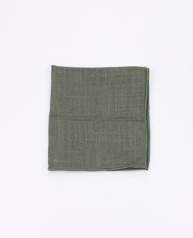 Pochette de Costume Vert n°3 Homme en Coton | Edgard | Unipap's