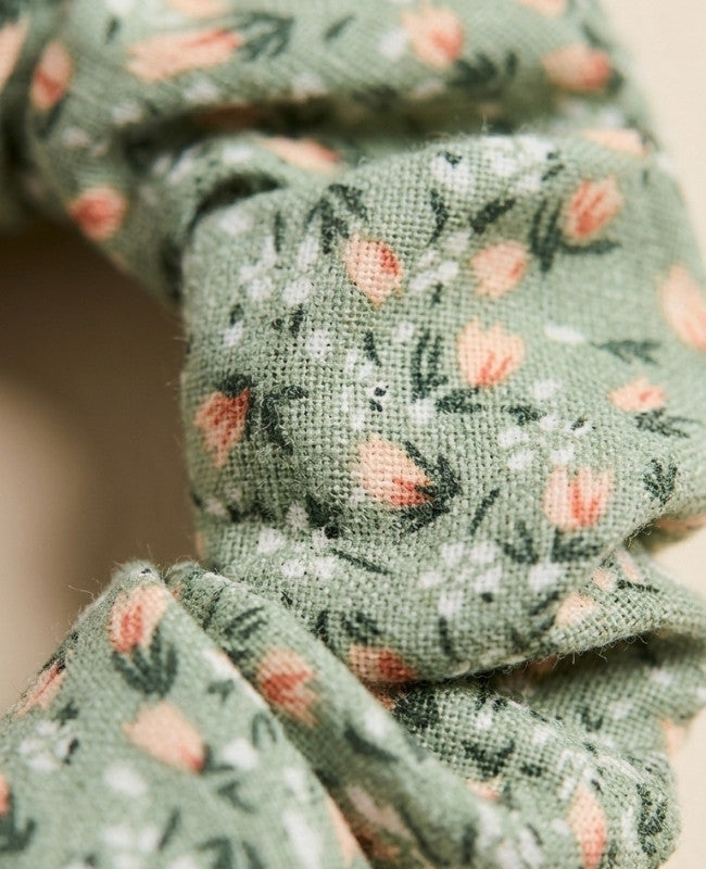 Chouchou Liberty Vert n°2 Femme «Suzanne»