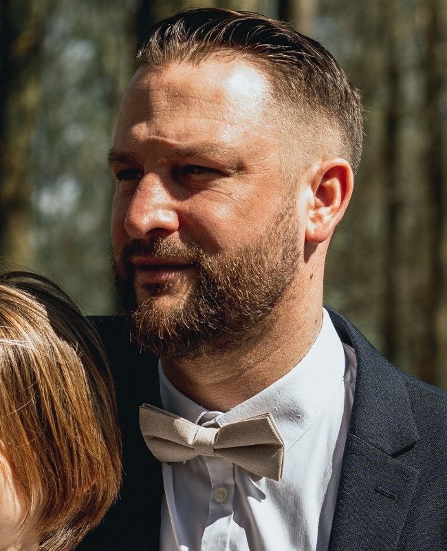 Noeud Papillon Beige Homme en Coton «Edgard»