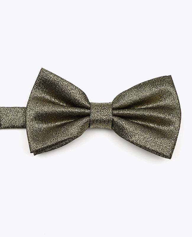 Noeud Papillon à Paillette Noir n°3 Homme en Polyester «Isidore»