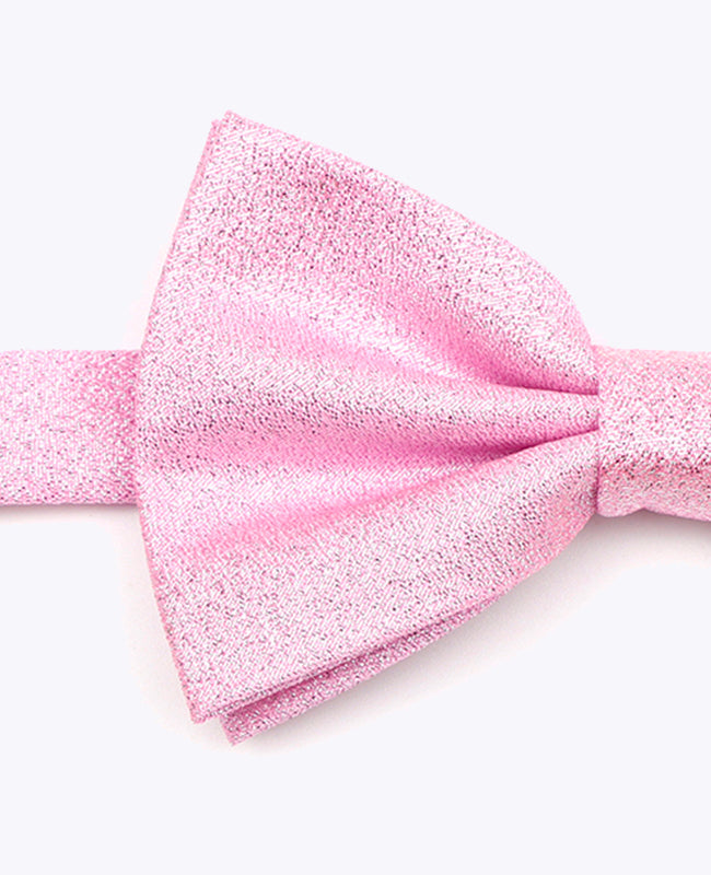 Noeud Papillon à Paillette Rose n°1 Homme en Polyester | Isidore - Unipap's