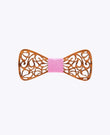 Noeud Papillon Rose Enfant en Bois «Hercule»