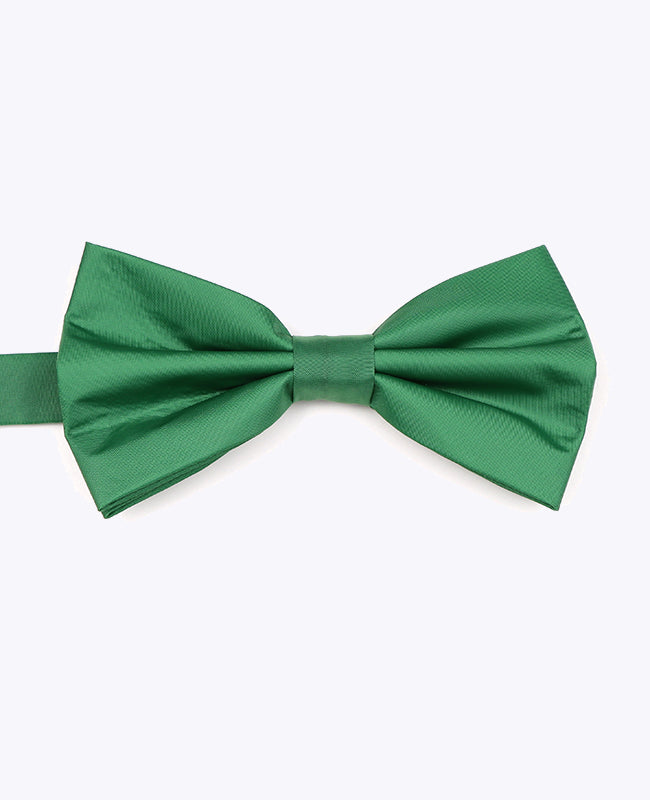 Męska mucha zielona nr 2 z recyklingowanego poliestru «Marin»