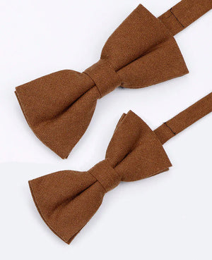 Muszki Brązowy nr 1 Ojciec i Syn z Lnu „Basile