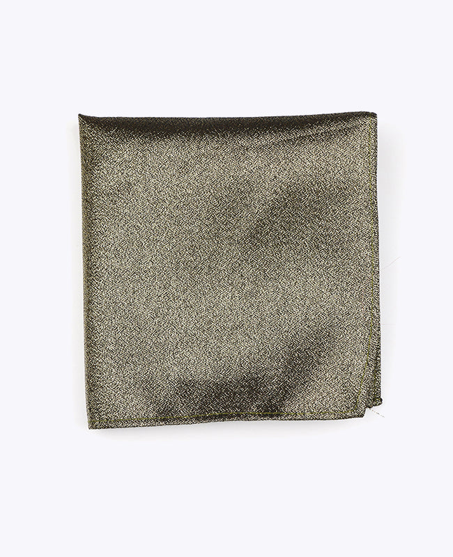 Pochette de Costume à Paillettes Noir n°3 en Polyester «Isidore»