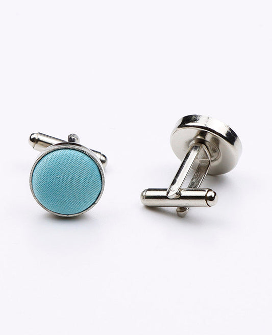 Boutons de Manchette Bleu n°5 en Polyester | Anatole - Unipap's