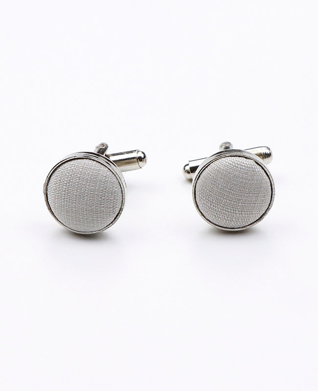 Boutons de Manchette Gris n°2 en Polyester | Octave - Unipap's