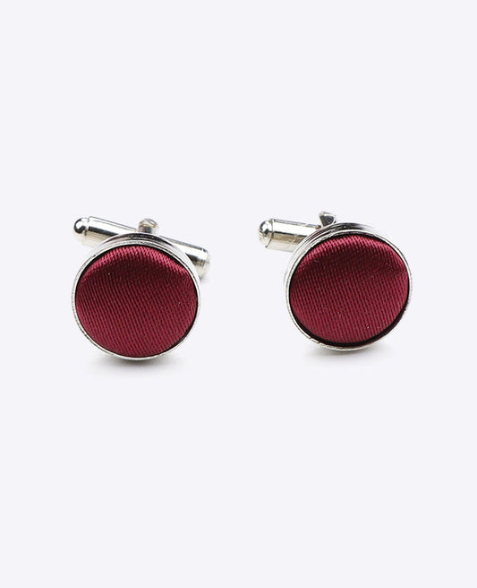 Boutons de Manchette Rouge n°1 en Polyester | Jules - Unipap's