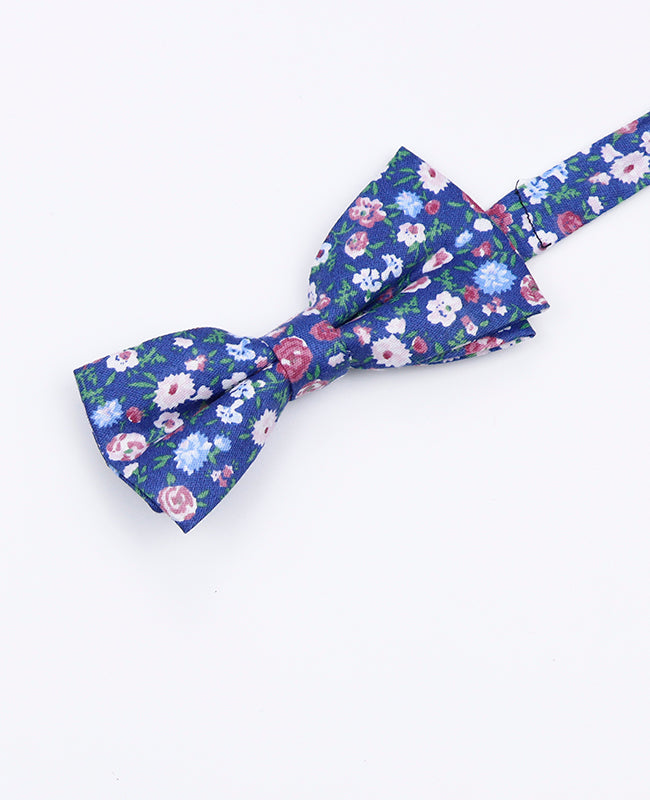 Noeud Papillon Liberty Bleu n°7 Enfant en Coton | Gaspard - Unipap's