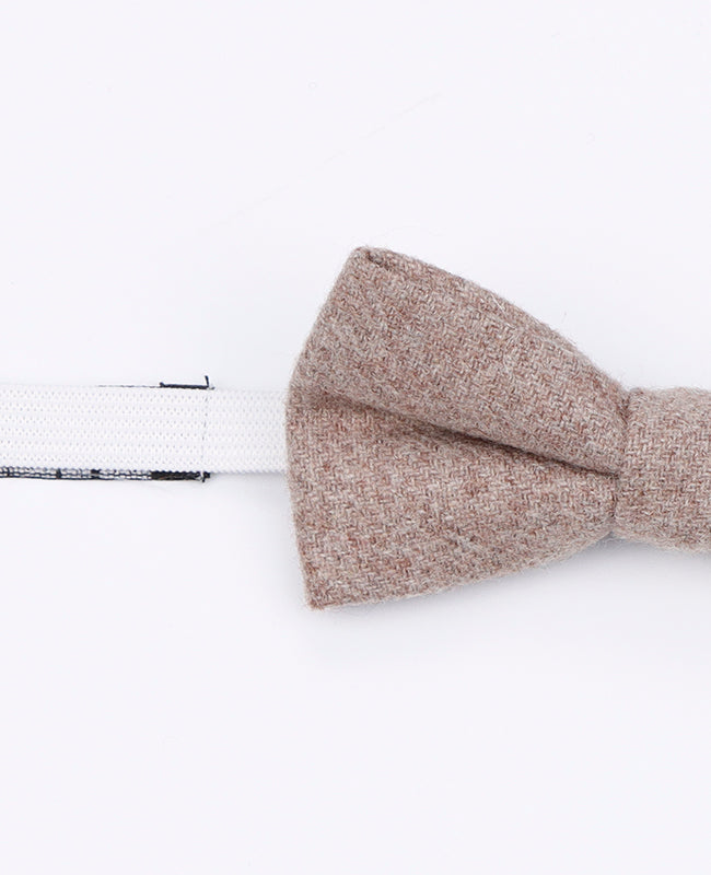 Noeud Papillon Beige n°1 Enfant en Laine | Claude - Unipap's