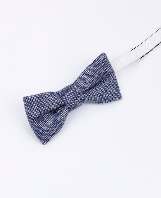 Noeud Papillon Bleu n°3 Enfant en Laine | Claude - Unipap's