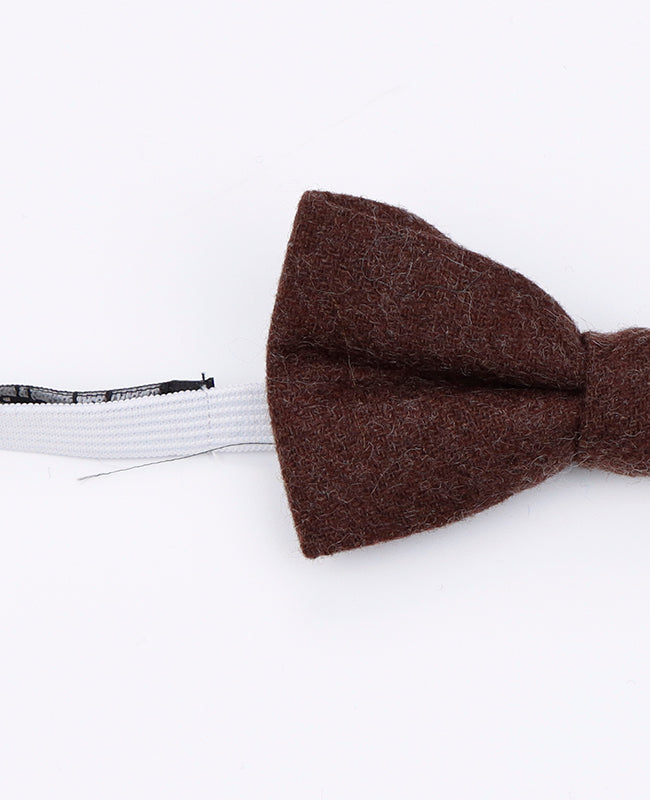 Noeud Papillon Rouge n°3 Enfant en Laine | Claude - Unipap's