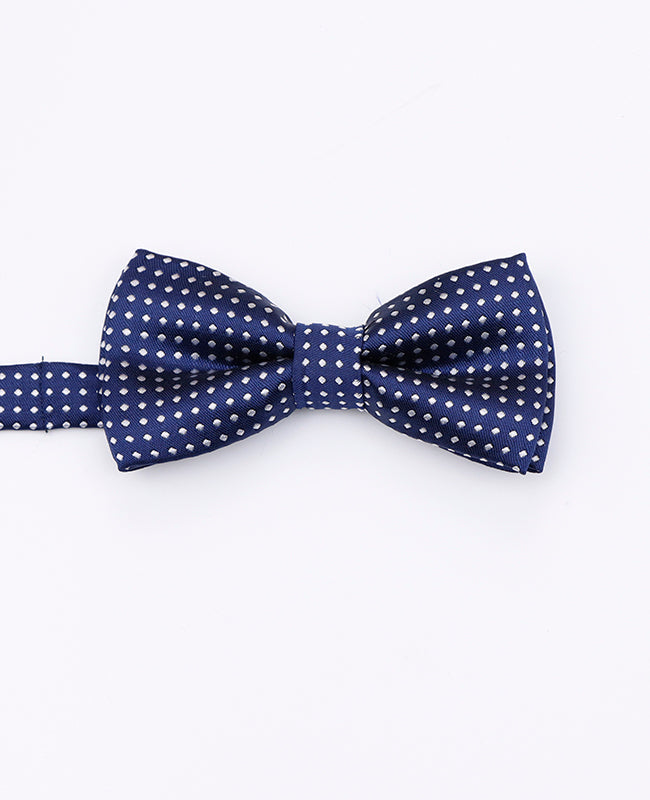 Noeud Papillon Bleu n°1 à Pois Enfant en Polyester | Louis - Unipap's
