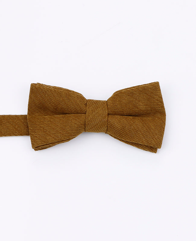 Noeud Papillon Marron n°1 Homme en Polyester | Augustin - Unipap's