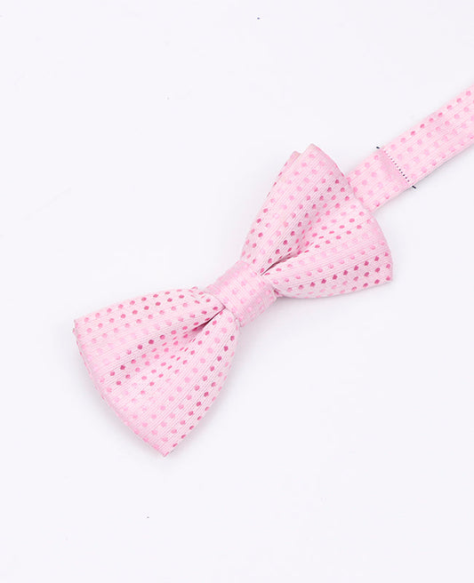 Noeud Papillon Rose n°3 à Pois Enfant en Polyester | Louis - Unipap's