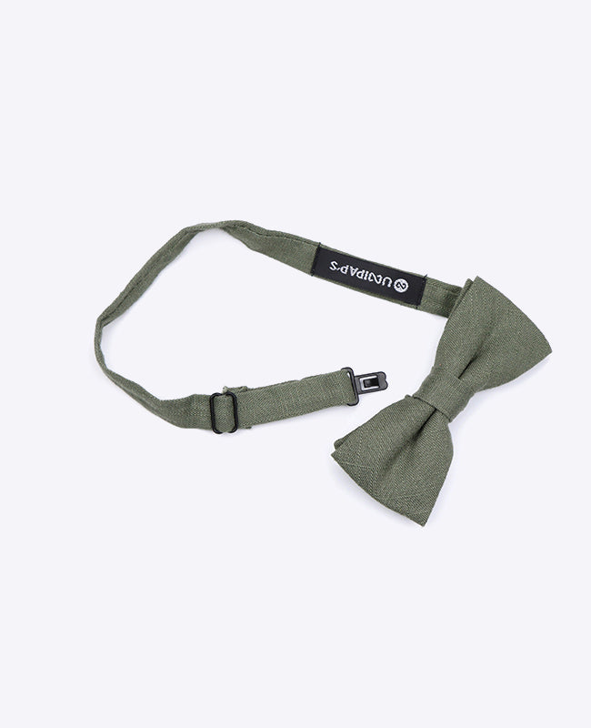 Noeud Papillon Vert n°3 Enfant en Coton | Edgard | Unipap's