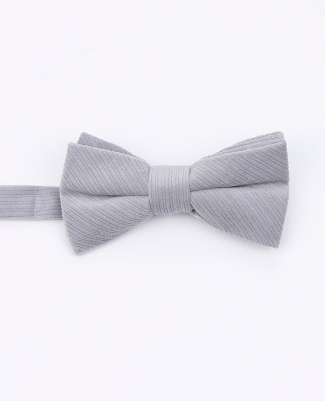 Noeud Papillon Gris Enfant en Velours | Marius - Unipap's