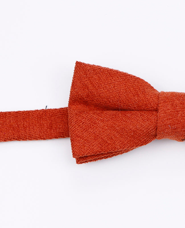 Noeud Papillon Orange n°2 Enfant en Effet Velours | Simon - Unipap's