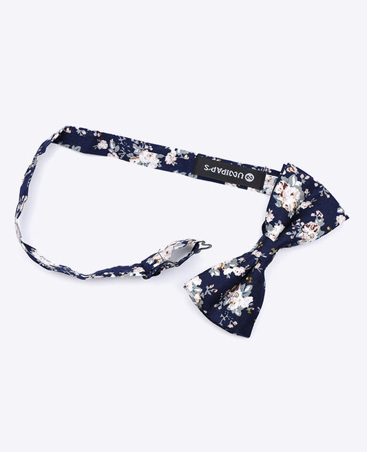 Noeud Papillon Liberty Bleu n°5 Homme en Coton | Charles - Unipap's