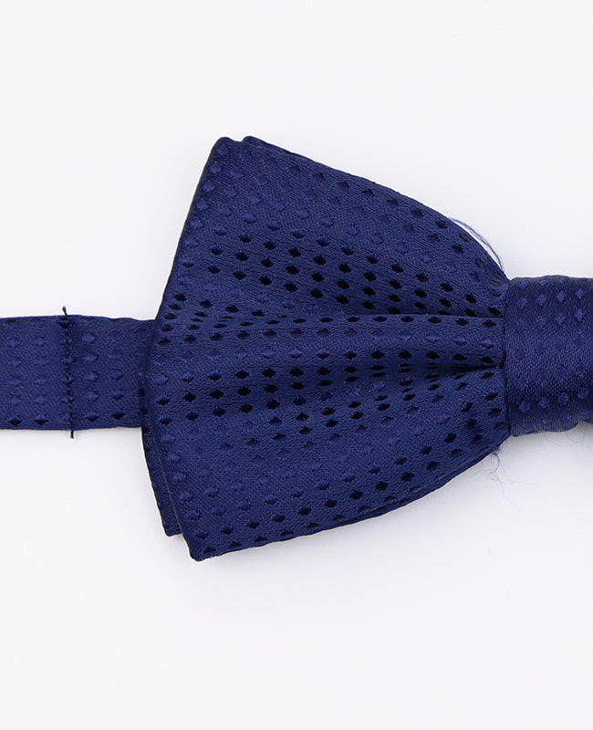 Noeud Papillon Bleu n°3 à Pois Homme en Polyester | Louis - Unipap's
