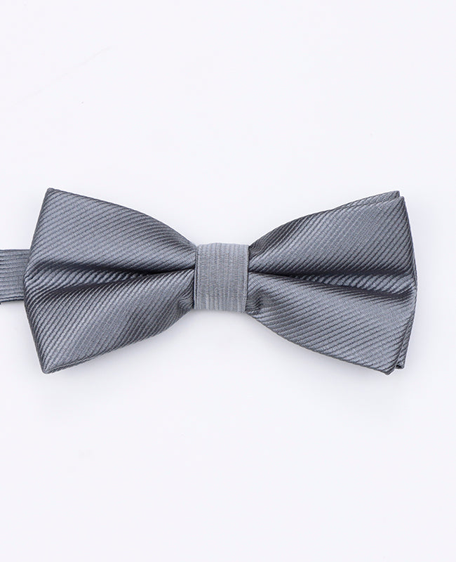 Noeud Papillon Gris n°1 Homme en Polyester | Lucien - Unipap's