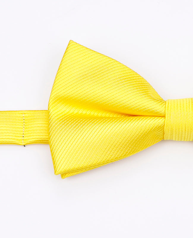 Noeud Papillon Jaune n°1 Homme en Polyester | Lucien - Unipap's