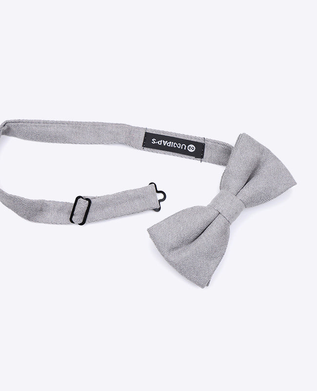 Noeud Papillon Gris n°1 Homme en Effet Velours | Simon - Unipap's