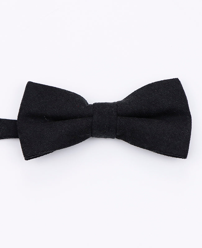 Noeud Papillon Noir Homme en Effet Velours | Simon - Unipap's