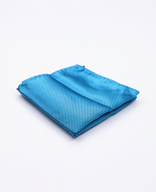 Pochette de Costume Bleu n°5 en Polyester | Martin - Unipap's