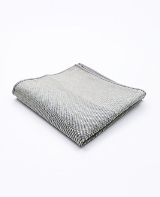 Pochette de Costume Gris n°1 en Coton | Edgard - Unipap's