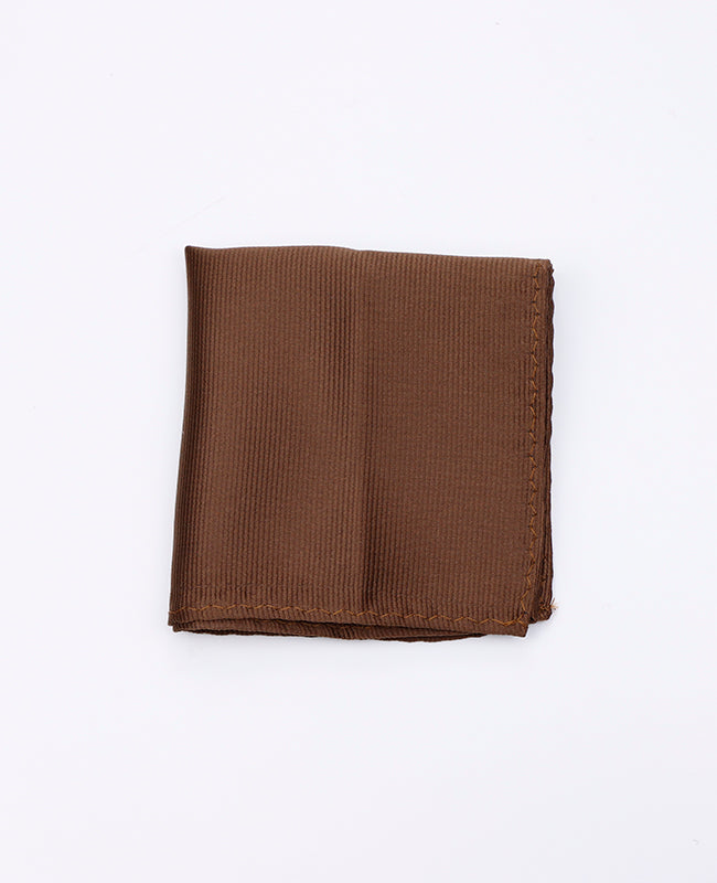 Pochette de Costume Marron en Polyester | Lucien - Unipap's