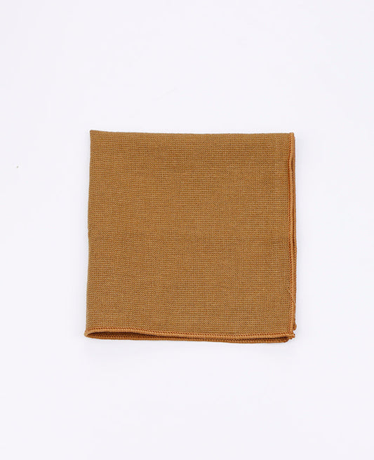 Pochette de Costume Marron Homme en Coton | Edgard | Unipap's