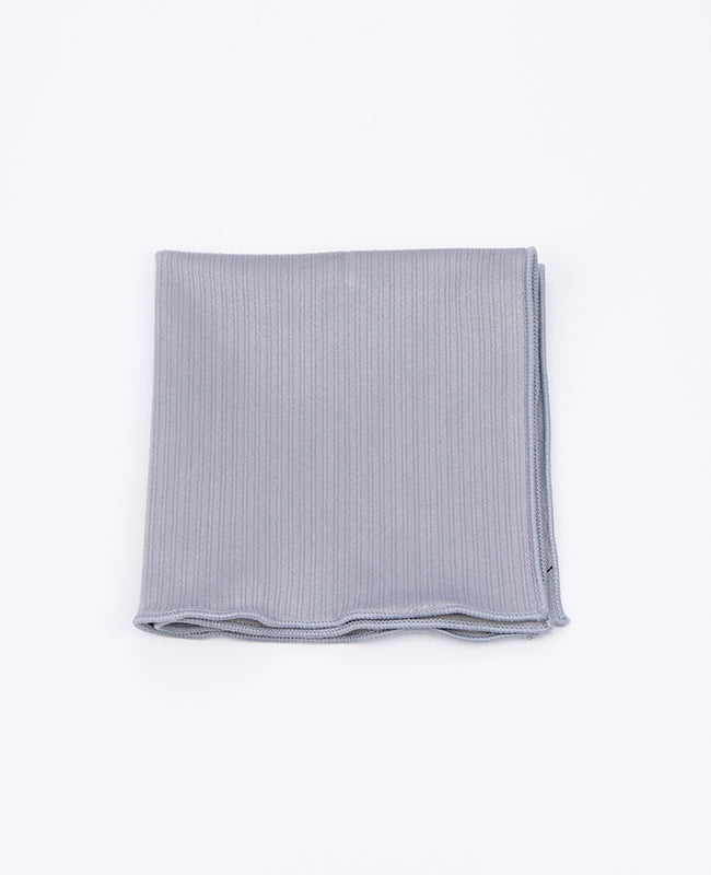 Pochette de Costume Grise en velours | Marius - Unipap's